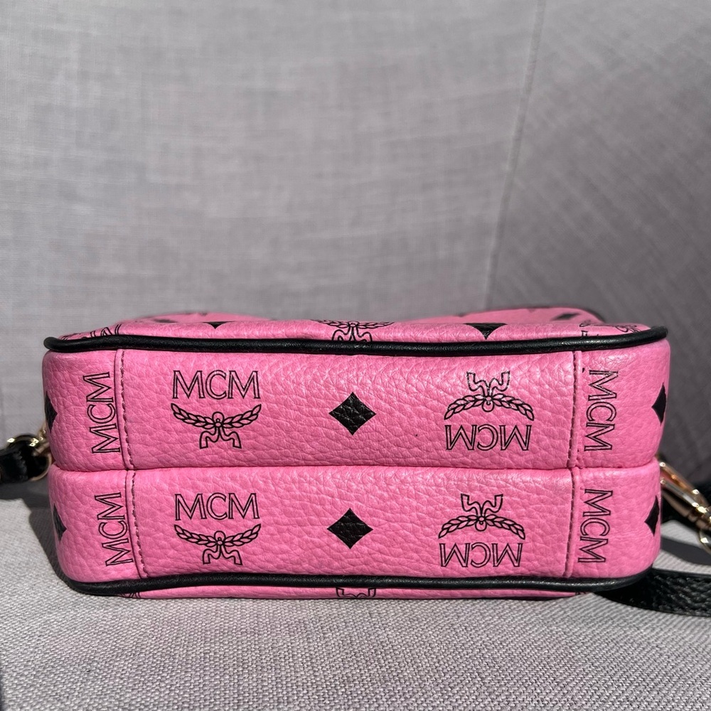 MCM Visetos Pink Crossbody Bag - Picture 6 of 14